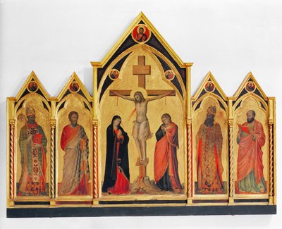 Crucifixion with Saints, 1310 by Pacino di Buonaguida